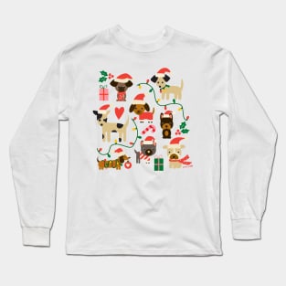 Holiday Pups Long Sleeve T-Shirt